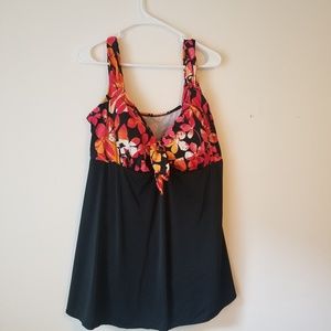 Women's 24W Delta Burke One Piece Bathing Suit